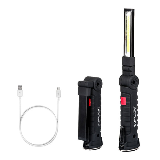 Linterna LED de Trabajo Recargable por USB con Luz de Emergencia - Image 6