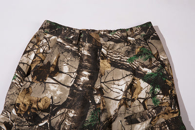 Pantalones Cargo Camuflaje Ramas Estilo Retro - Image 23