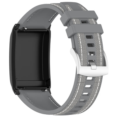 Reloj con Correa Tejida de Nylon y Silicona - Image 4