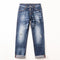 Jeans para Hombre con Efecto Spray Paint y Lavado Tinta Artística