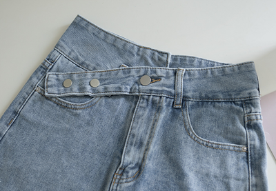 Pantalones con Diseño Asimétrico en Cintura y Flecos - Image 12