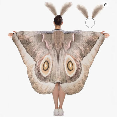 Capa Halloween con Mariposas Giratorias - Decoración Mágica - Image 2