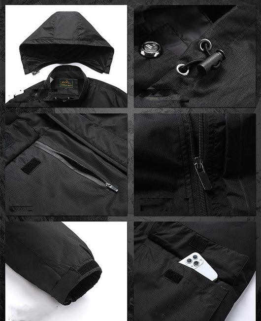 Chaqueta Técnica de Senderismo con Capucha - Image 13