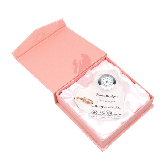 Reloj de Cristal en Forma de Corazón - Image 7