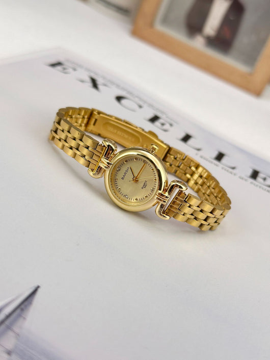 Reloj Dorado para Mujer Estilo Vintage con Pulsera de Acero - Image 14