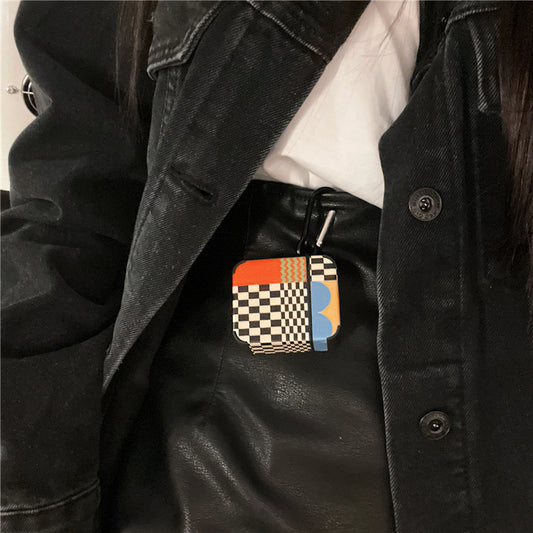 Funda Protectora Retro Cuadros Estilo Coreano - Image 2