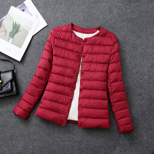 Chaqueta Térmica Ligera Cuello Redondo para Mujer - Image 25