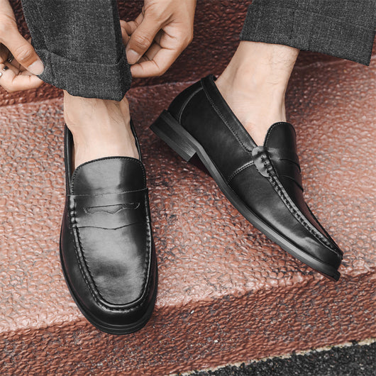Zapatos Casuales de Cuero para Hombre con Suela Flexible - Image 4