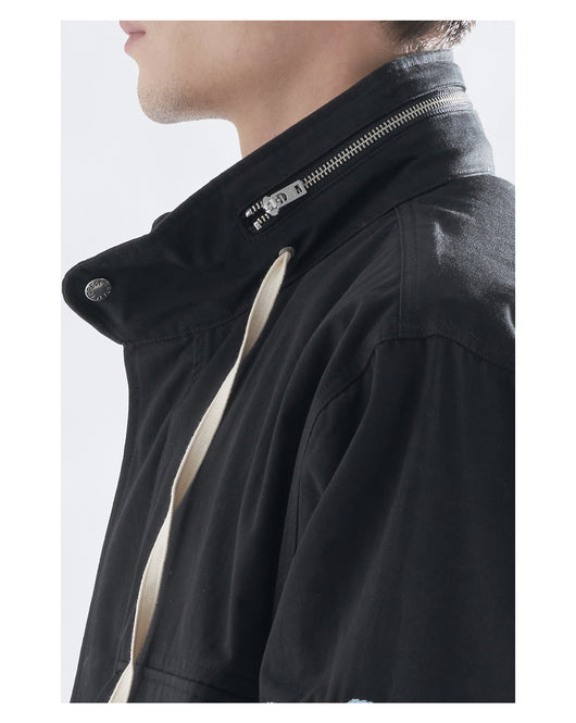 Chaqueta de Trabajo Suelta con Bolsillos - Image 11