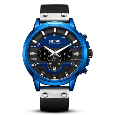 Reloj Deportivo Multifuncional de Cuero con Calendario - Image 12