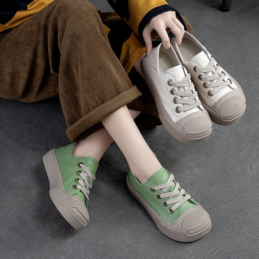 Zapatos Casuales Plataforma Primavera Verano - Suela Suave y Cómoda