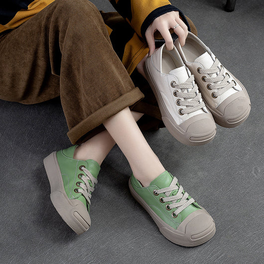 Zapatos Casuales Plataforma Primavera Verano - Suela Suave y Cómoda
