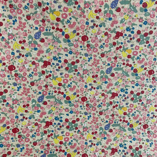 Tela Floral Ecológica de Algodón Twill para Niños - Image 9
