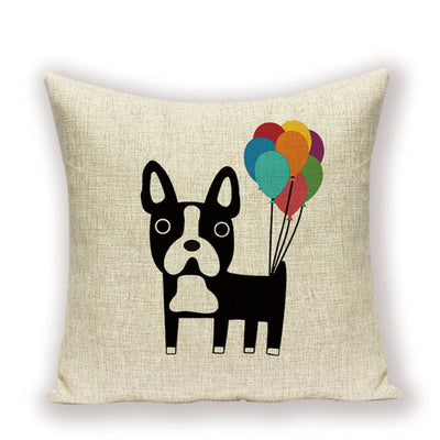 Funda de Cojín Salchicha Perro Teckel con Hongos - Image 16