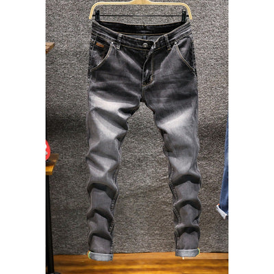 Jeans Slim Fit Elásticos de Corte Recto para Hombre - Image 15