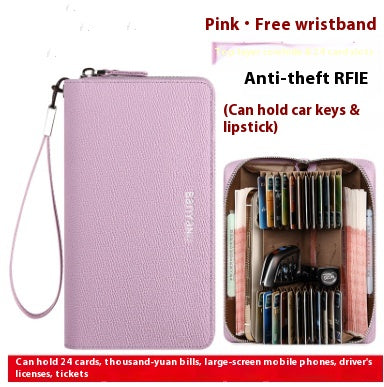 Cartera Minimalista de Cuero para Mujer - Organizador Compacto - Image 20