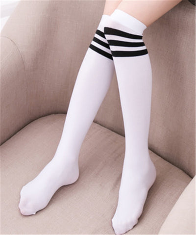 Calcetines Escolares Altos para Niña - Medias Hasta la Rodilla - Image 10