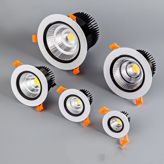 Foco LED Empotrable Antideslumbrante con Luz Variable y Tres Colores