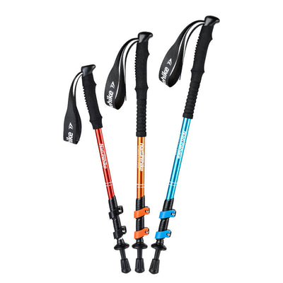 Bastones de Trekking Telescópicos para Familia - 3 Secciones Ajustables