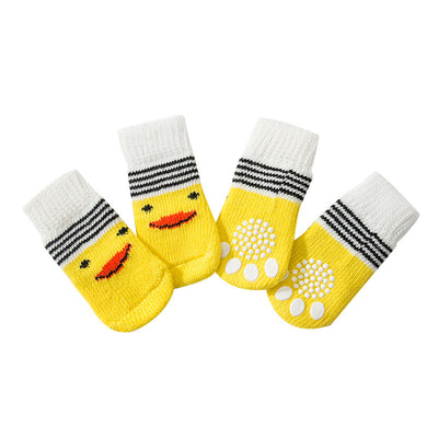 Calcetines Cálidos de Algodón para Mascotas - Comodidad y Amor - Image 15