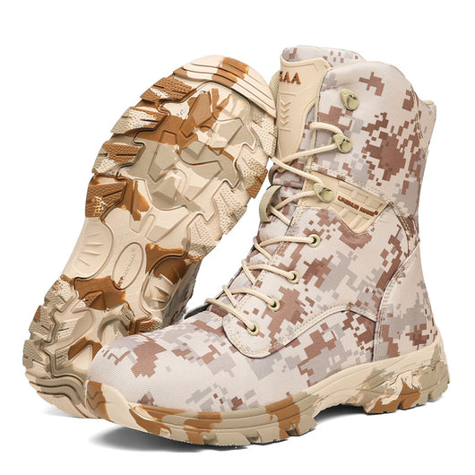 Botas Tácticas Militares Altas de Camuflaje para Hombre - Image 6