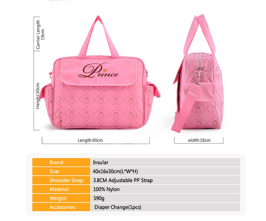 Bolsa Organizadora de Pañales con Gran Capacidad para Mamás - Image 9