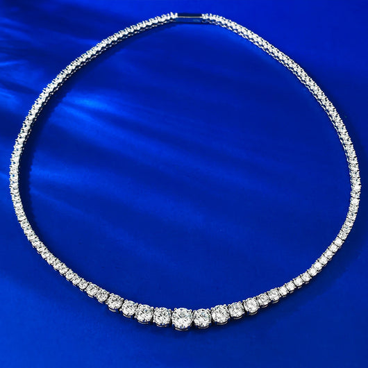 Collar de Plata S925 Gota de Agua con Diamante - Elegancia Moderna - Image 7