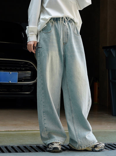 Pantalones Casuales Sueltos Azul Claro para Mujer - Corte Relajado y Cómodo - Image 13