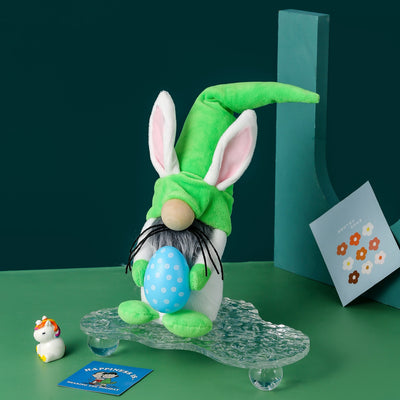 Muñeca Conejo de Pascua sin Rostro con Huevos - Image 9