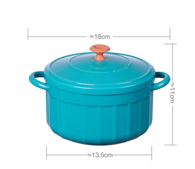 Tazón de Acero Inoxidable para Fideos Instantáneos con Tapa - Image 6
