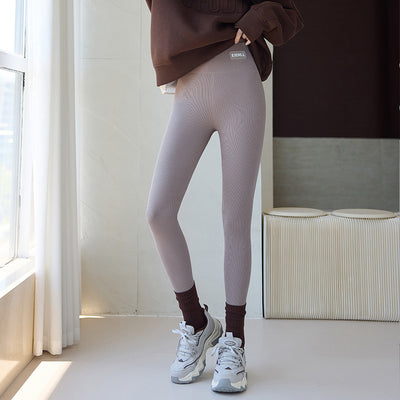 Leggings Térmicos de Algodón Puro con Forro Polar para Mujer - Cintura Alta y Elástico Reforzado - Image 10