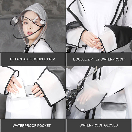 Poncho Impermeable para Bicicleta Eléctrica y Senderismo - Image 15