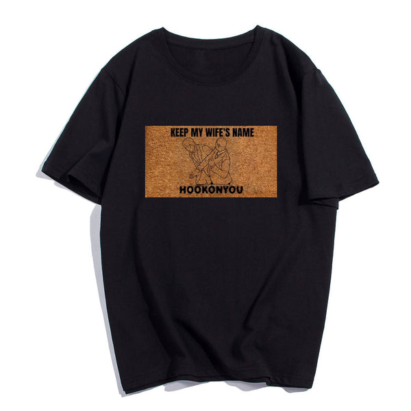 Camiseta Estampada de Manga Corta Unisex - Casual y Versátil