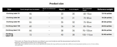 Pantalones Casuales Infantiles Estilo Coreano para Bebés 0-5 Años - Image 8