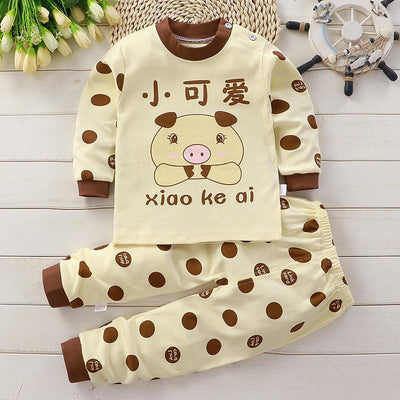 Pijama de Algodón para Bebé - Conjunto Otoñal - Image 2
