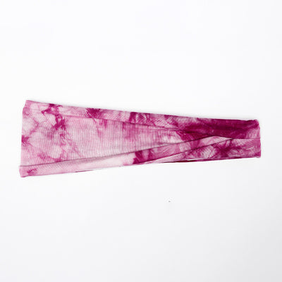 Cinta Deportiva Turbante Tie-Dye de Lado Ancho - Image 12
