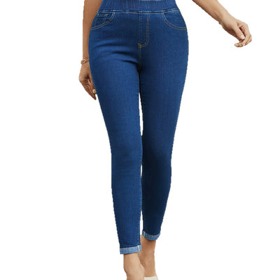 Jeans Tobilleros Elásticos Reductores con Efecto Moldeador - Image 5