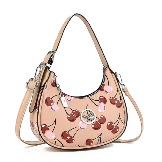 Bolso Crossbody Texturizado con Estampado Coordinado - Image 2