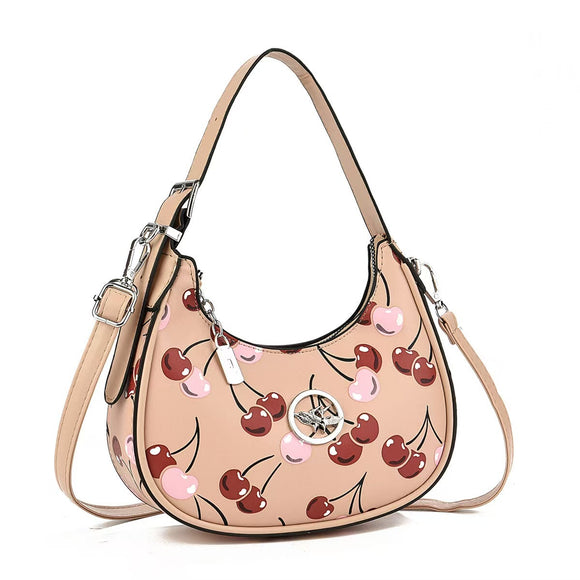 Bolso Crossbody Texturizado con Estampado Coordinado