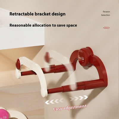 Estante de Almacenamiento Retráctil para Baño sin Perforaciones - Image 4