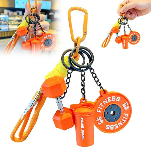 Set de 4 Mini Equipos de Gimnasia en Llavero - Image 8