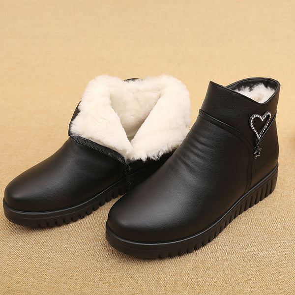 Zapatos Cálidos de Algodón Antideslizantes para Adultos Mayores - Image 6