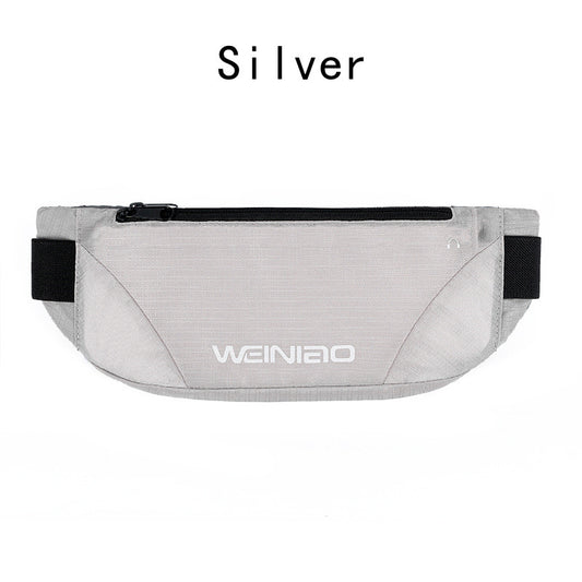 Riñonera Deportiva Impermeable Ultra Delgada con Patrón Cuadros - Image 2