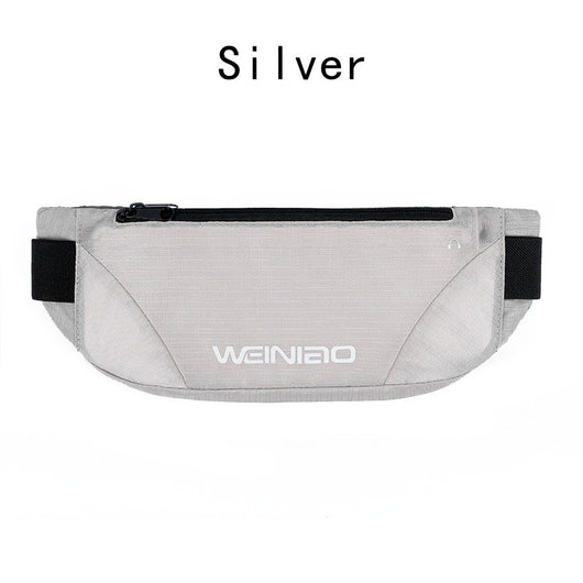 Riñonera Deportiva Impermeable Ultra Delgada con Patrón Cuadros - Image 2