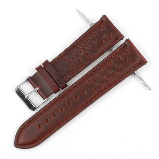 Correa de Reloj de Cuero Transpirable Versátil - Image 11