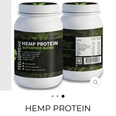 Polvo de Proteína de Cáñamo