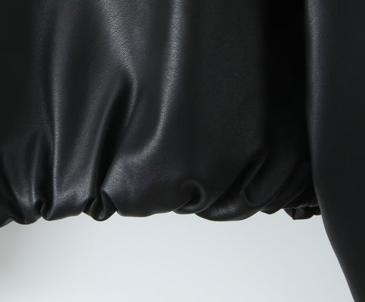 Chaqueta de Cuero PU para Motociclista Estilo Pan - Image 11