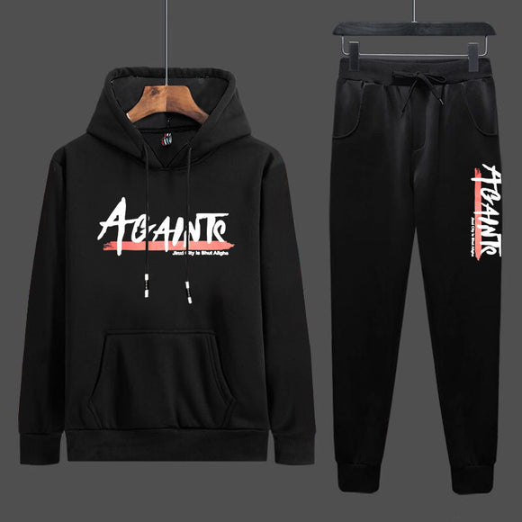 Sudadera con Capucha Primavera Otoño - Conjunto Deportivo