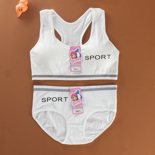 Set de Ropa Interior Femenina sin Aro - Algodón Suave Sección Delgada
