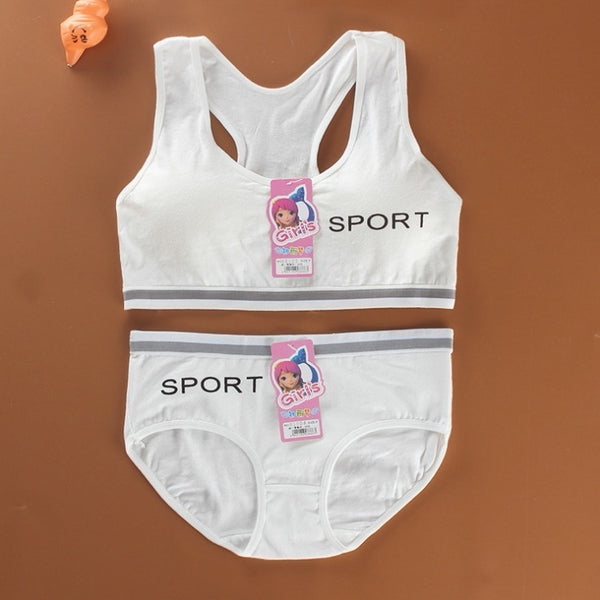 Set de Ropa Interior Femenina sin Aro - Algodón Suave Sección Delgada